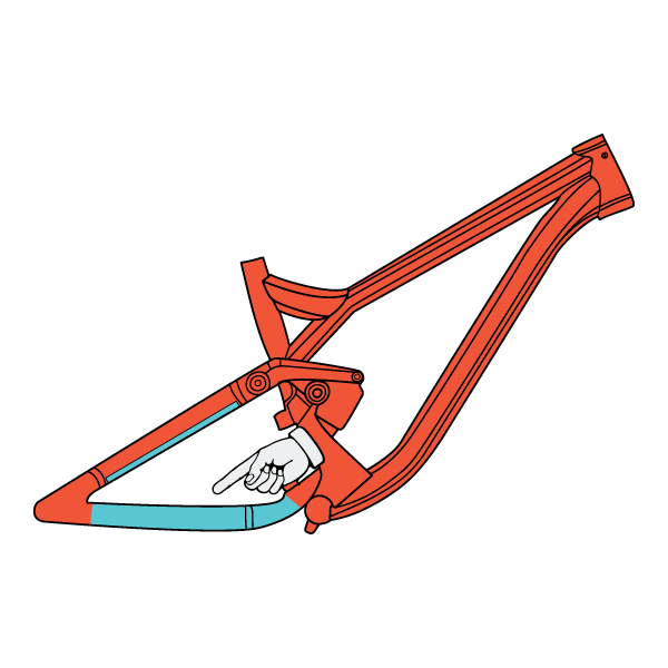 Chainstay Armor Protection from RideWrap